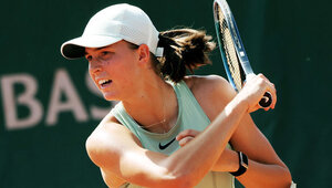 Lilli Tagger am Sonntag in Roland-Garros