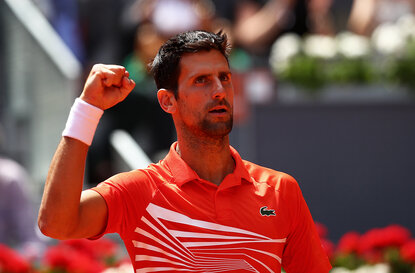 Novak Djokovic Novak Djokovic in Madrid