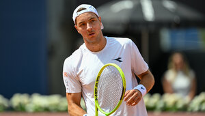 Jan-Lennard Struff musste am Dienstag hart arbeiten