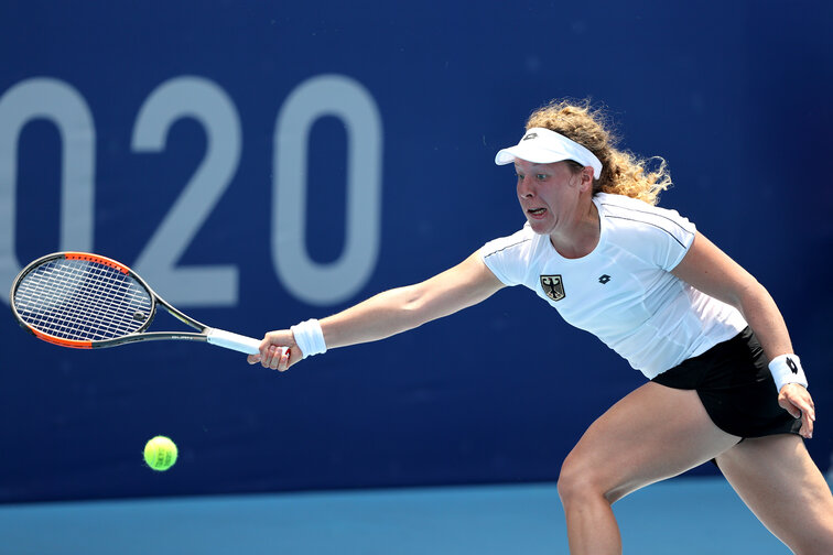 Anna-Lena Friedsam got off to a good start in Nur-Sultan's WTA event
