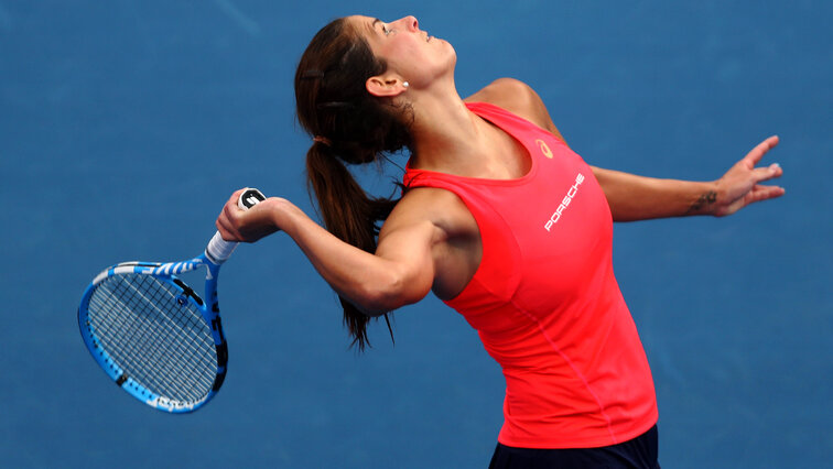Julia Görges´ Aufschlag ist nach wie vor vom Feinsten Julia Görges´ Aufschlag ist nach wie vor vom Feinsten