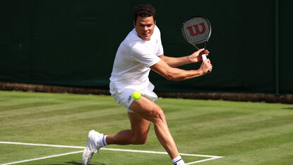 Auf Rasen spielt niemand gerne gegen Milos Raonic