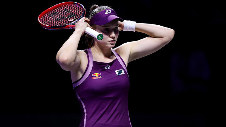 Elena Rybakina bei den WTA Finals in Riad Elena Rybakina bei den WTA Finals in Riad
