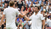 Egal wo: Alexander Zverev hat bislang gegen Cam Norrie überall gewonnen - hier in Wimbledon 2024