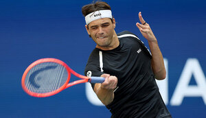Taylor Fritz hat sich am Donnerstag gespürt