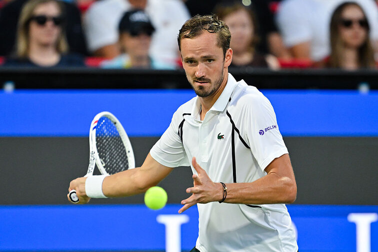 Unter anderem will sich auch Daniil Medvedev Matchpraxis in Winston-Salem holen