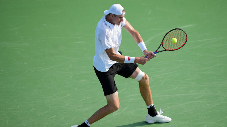 John Isner bestreitet bei den US Open sein Erstrundenmatch gegen Facundo Diaz Acosta. Es könnte sein letztes sein.