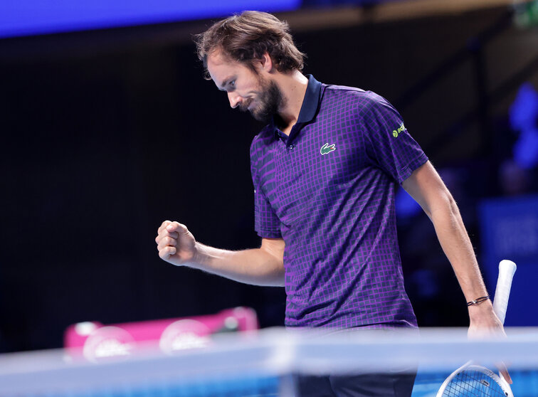 Daniil Medvedev gewann seine Auftaktpartie in Wien Daniil Medvedev gewann seine Auftaktpartie in Wien