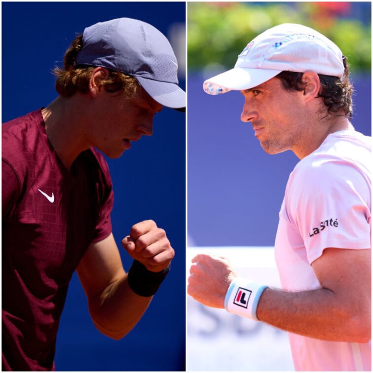 Jannik Sinner and Guido Pella have never played against each other