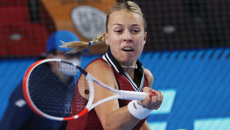Anett Kontaveit has won the second tournament in a row