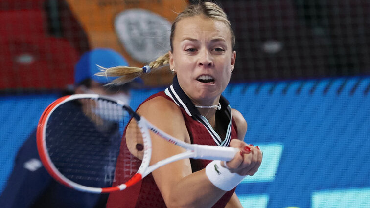 Anett Kontaveit hat das zweite Turnier in Folge gewonnen Anett Kontaveit hat das zweite Turnier in Folge gewonnen