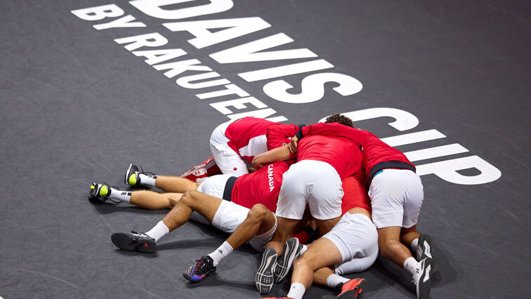 This is how the Canadians celebrated their triumph in Malaga in 2022