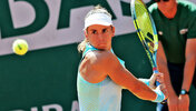 Julia Grabher am Montag in Roland-Garros