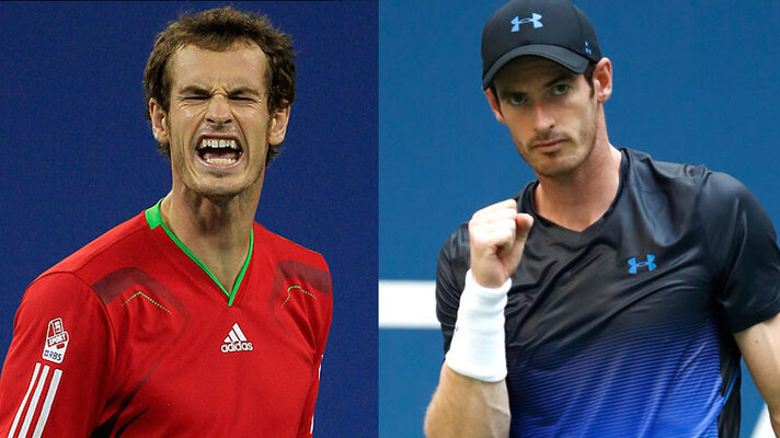 Andy Murray 2010 und 2018 Andy Murray 2010 und 2018