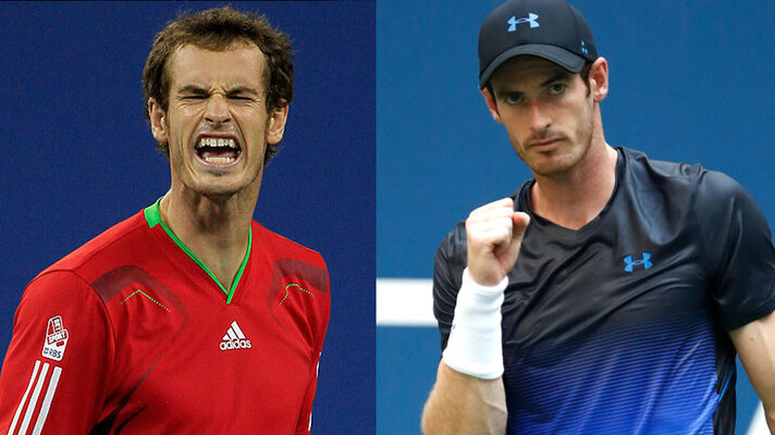 Andy Murray 2010 and 2018