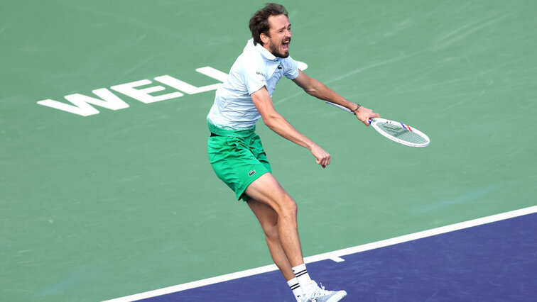 So kennt man Daniil Medvedev eigentlich gar nicht