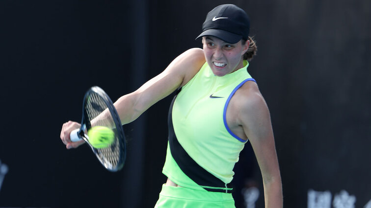 Auf die Rückhand wird Lilli Tagger auch heute bauen