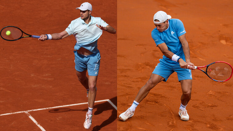 Yannick Hanfmann und Sebastian Baez eröffnen den Tag auf dem Center Court von Kitzbühel.