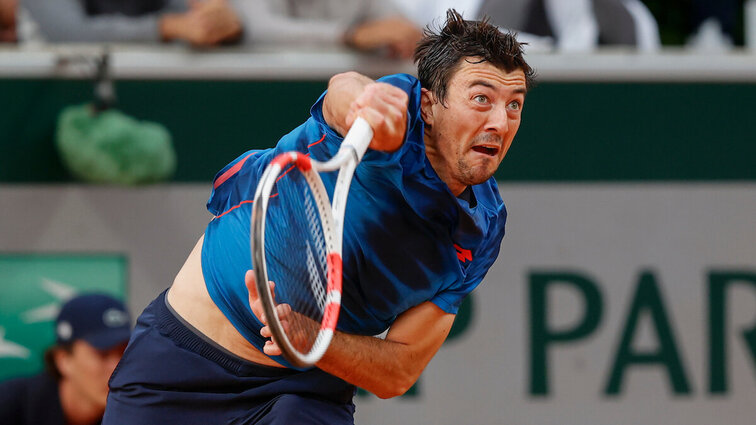 Trotz großem Kampf war der Tank bei Sebastian Ofner im Laufe des Matches irgendwann leer. Despite a great fight, Sebastian Ofner's tank was empty at some point during the match.