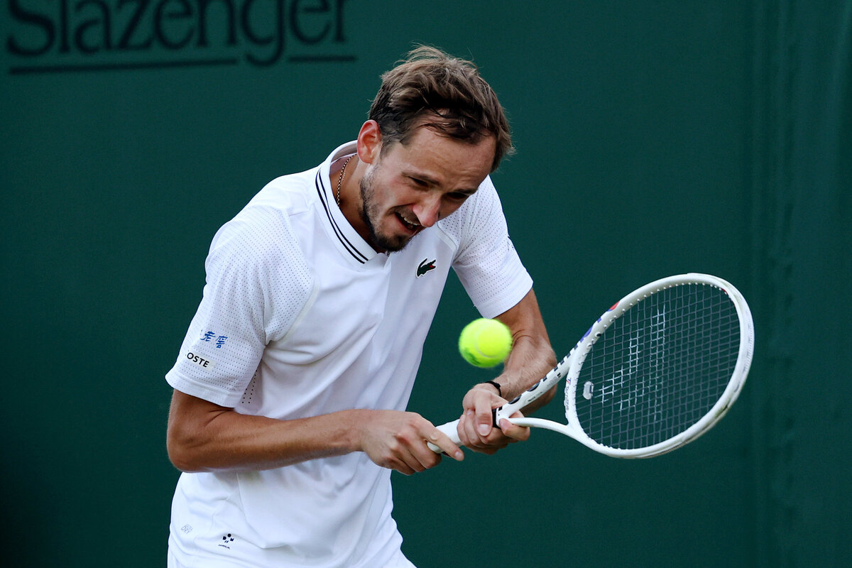 Wimbledon Medvedev, Mannarino und die Länge des Feldes (Medvedev hat