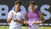 Taylor Fritz und Ben Shelton am Sonntag bei den BOSS OPEN in Stuttgart