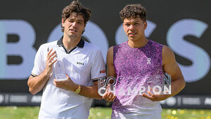 Taylor Fritz und Ben Shelton am Sonntag bei den BOSS OPEN in Stuttgart
