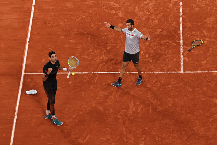Marcelo Arévalo und Jean-Julien Rojer sind die Doppel-Champions bei den French Open