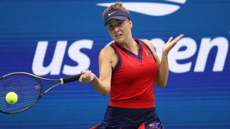 Elina Svitolina steht bei den US Open 2021 im Viertelfinale Elina Svitolina steht bei den US Open 2021 im Viertelfinale