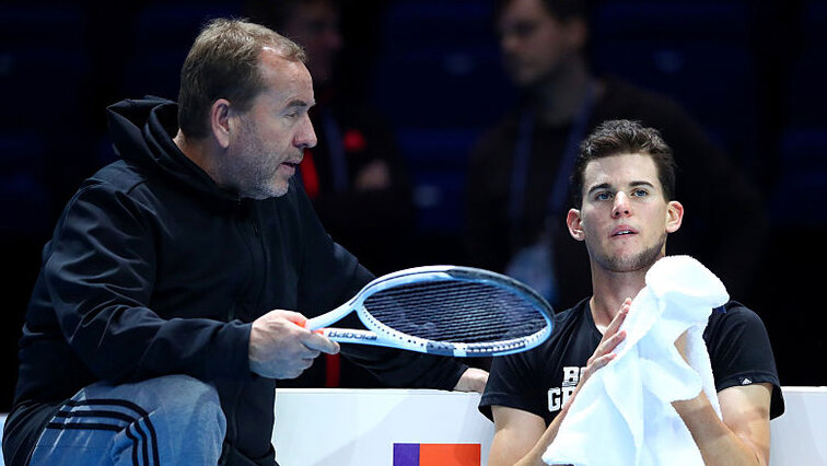Kein Team mehr: Günter Bresnik und Dominic Thiem Kein Team mehr: Günter Bresnik und Dominic Thiem
