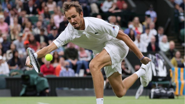 Wimbledon is not exactly Daniil Medvedev's favorite tournament - but the Russian would love to be there