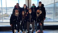 Das österreichische Davis-Cup-Team bracht nach Südkorea auf