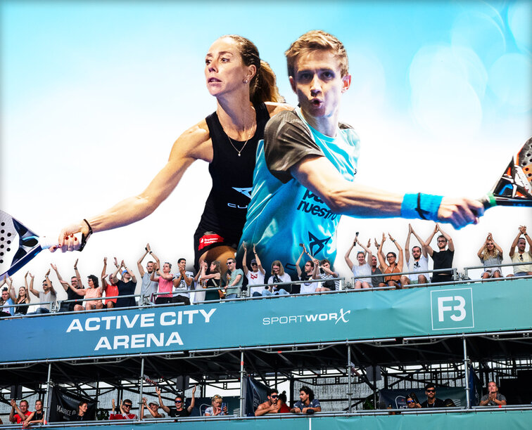 Die besten deutschen PadelspielerInnen schlagen in Hamburg auf The best German padel players open in Hamburg