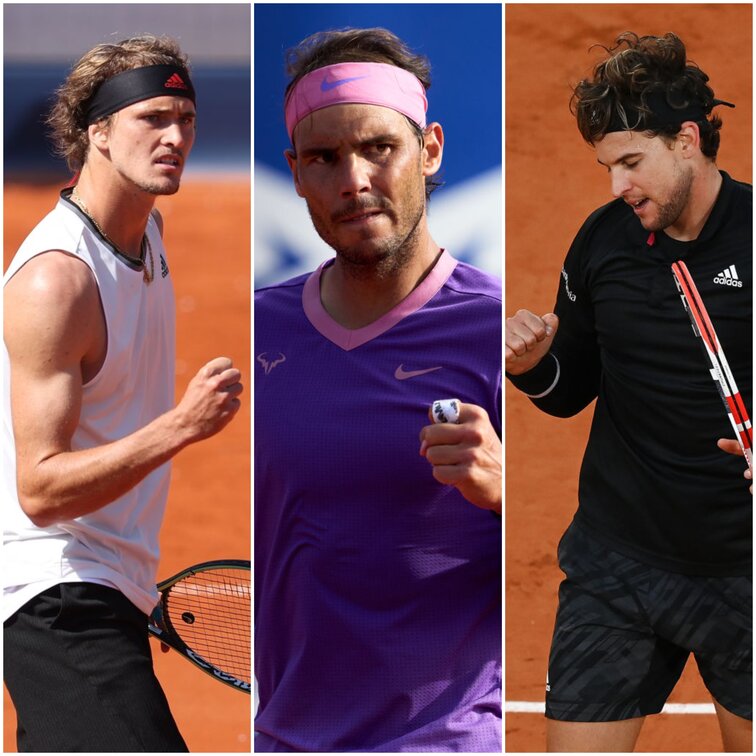 Alexander Zverev, Rafael Nadal und Dominic Thiem zählen in Madrid zu den Topfavoriten