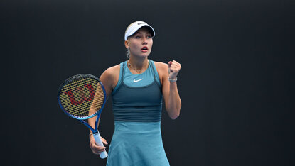 Anastasia Potapova spielte beim WTA-Turnier in Cluj-Napoca groß auf. Anastasia Potapova spielte beim WTA-Turnier in Cluj-Napoca groß auf.