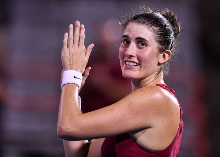 Rebecca Marino beat Madison Keys in Montreal