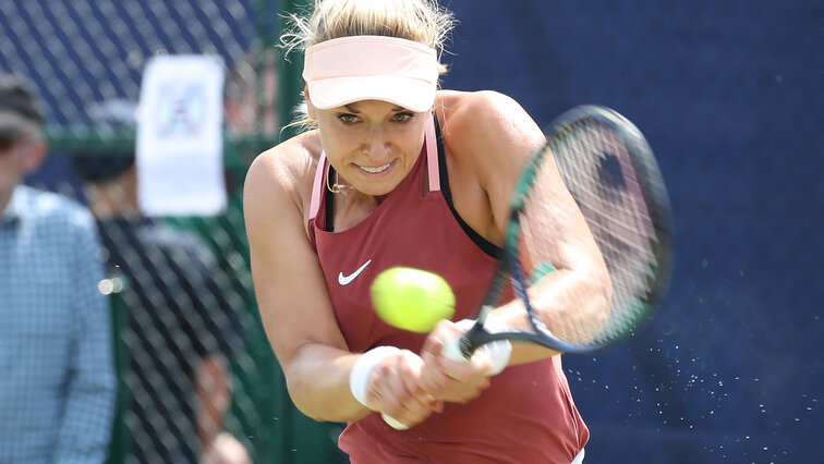Sabine Lisicki fühlt sich auf Rasen pudelwohl Sabine Lisicki fühlt sich auf Rasen pudelwohl