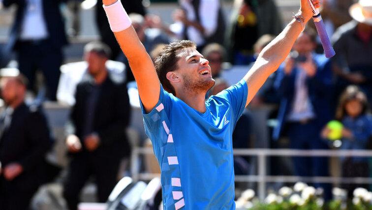Dominic Thiem after reaching the final at Roland-Garros 2019