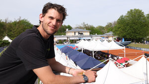Dominic Thiem vor knapp zwei Jahren in München