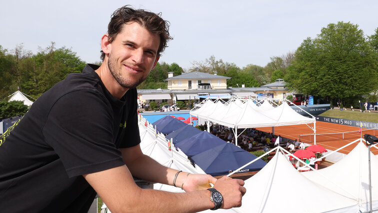 Dominic Thiem vor knapp zwei Jahren in München