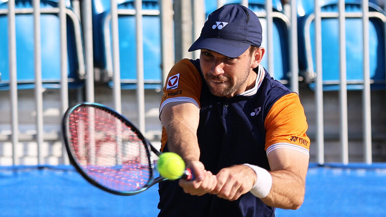 Jurij Rodionov musste sich im Achtelfinale von Tulln dem Tschechen Vit Kopriva in drei Sätzen geschlagen geben