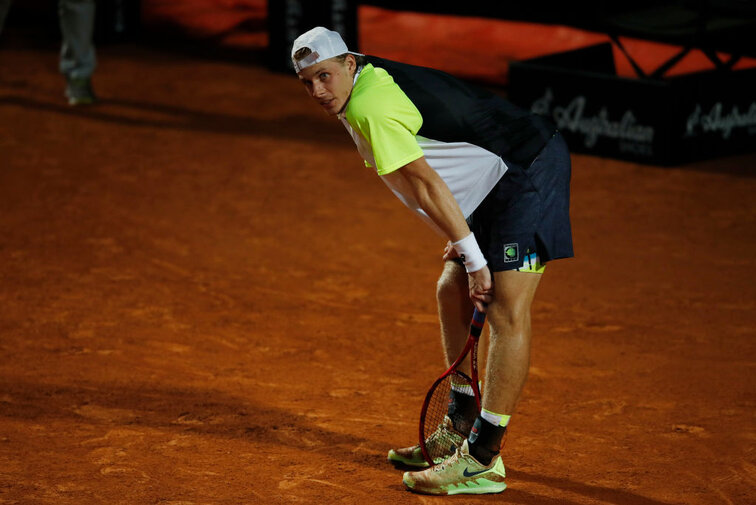 Denis Shapovalov had to say goodbye early in Gstaad