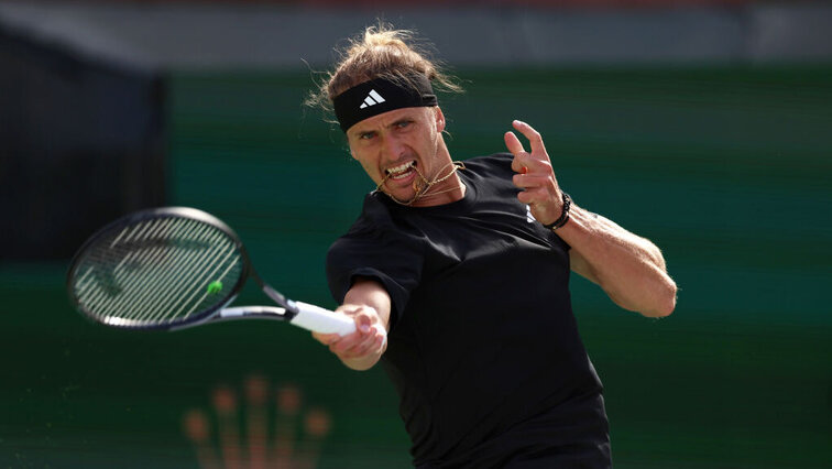 Alexander Zverev hatte gegen Carlos Alcaraz an diesem Tag nicht die richtigen Mittel. Alexander Zverev hatte gegen Carlos Alcaraz an diesem Tag nicht die richtigen Mittel.