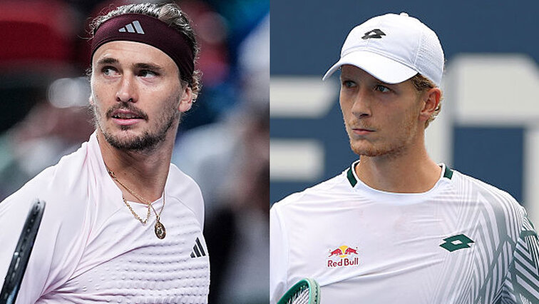 Alexander Zverev geht als klarer Favorit in die Partie gegen Martin Landaluce