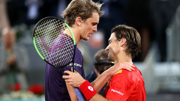 Alexander Zverev hat seinen jetzigen Coach David Ferrer in die Rente geschickt