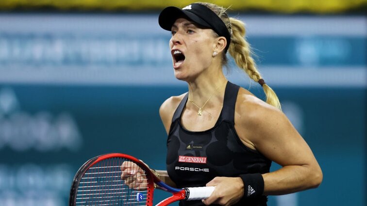 Angelique Kerber sorgte mit ihrem Sieg über Barbora Krejcikova für den Punkt für die deutsche Mannschaft