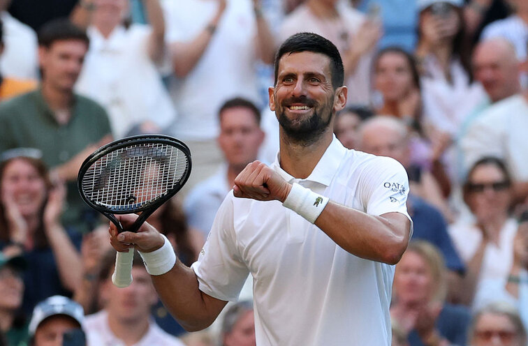 Novak Djokovic greift nach seiner 25. Grand-Slam-Trophäe