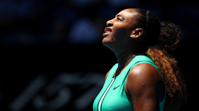 Serena Williams bei den Australian Open Serena Williams bei den Australian Open