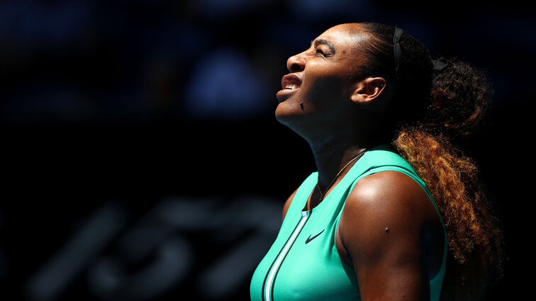 Serena Williams bei den Australian Open