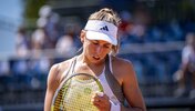 Julia Grabher verlor in zwei Sätzen
