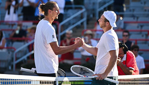 In Montreal gewann Tallon Griekspoor gegen Alexander Zverev